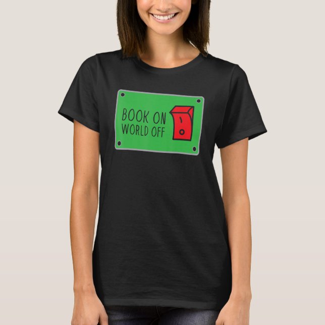 Camiseta Reading   Library Women Bookworm (Frente)