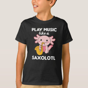 Camiseta Readolescente Um Axolotl Que Lê Muitos Livros