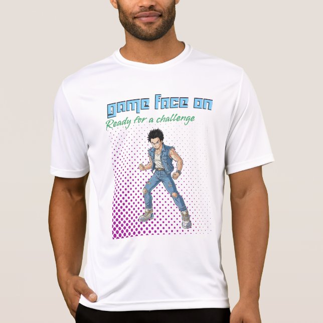 Camiseta Ready To Challenge  (Frente)