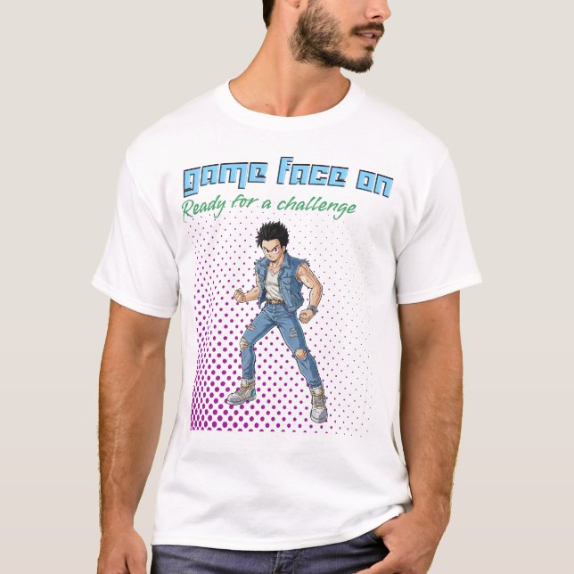 Camiseta Ready To Challenge  (Frente)