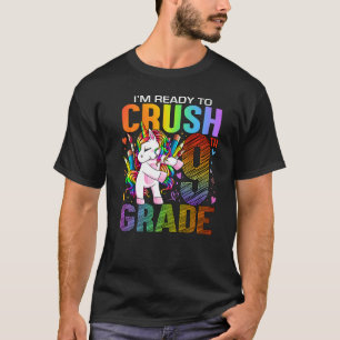 Camiseta Ready To Crush Ninth 9th Grade Back To School Unic