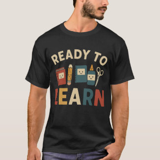 Camiseta Ready to learn | Back to school