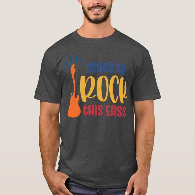 Camiseta Readyo Rockhis Classe retrô (Frente)