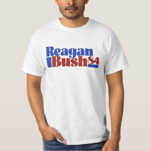 Camiseta Reagan Bush 84".