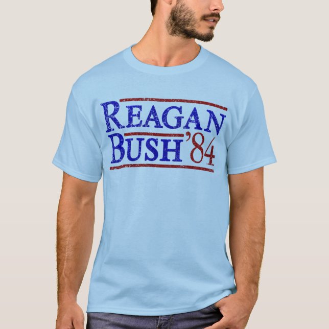 Camiseta Reagan Bush '84 (Frente)