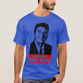 Camiseta Reagan Para Governador