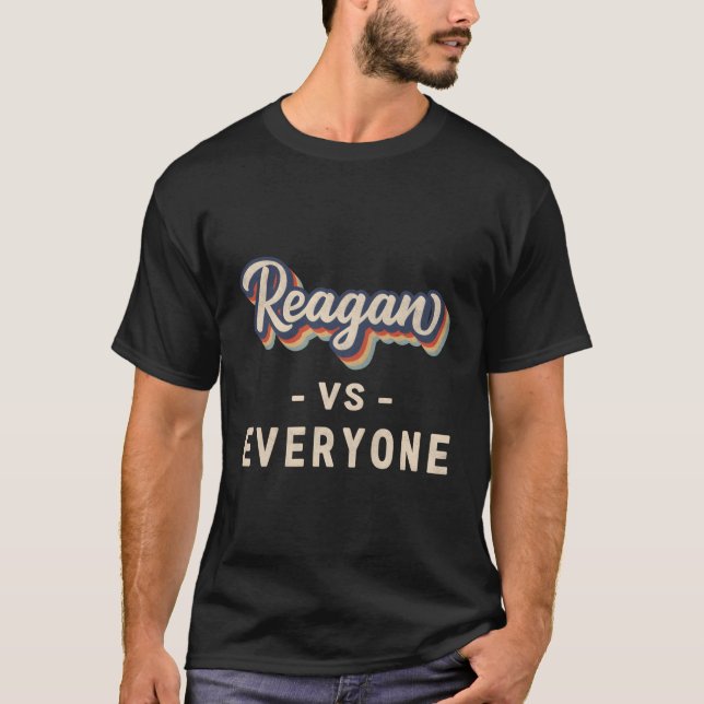 Camiseta Reagan Vs All (Frente)