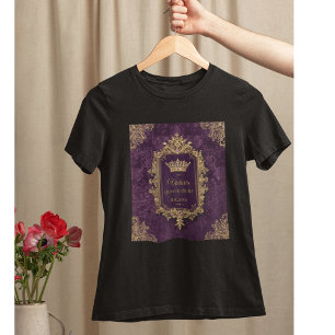 Camiseta Real Ametist Quinceañera, costume