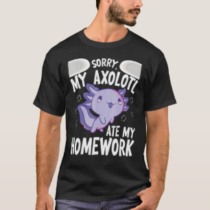 Camiseta Real Axolotl Salamander Caso 2
