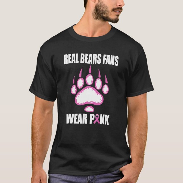 Camiseta Real Bear Fans Wear Pink (Frente)