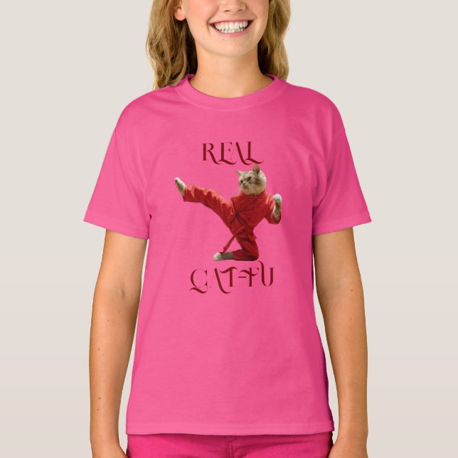 CAMISETA REAL CAT-FU (Frente)