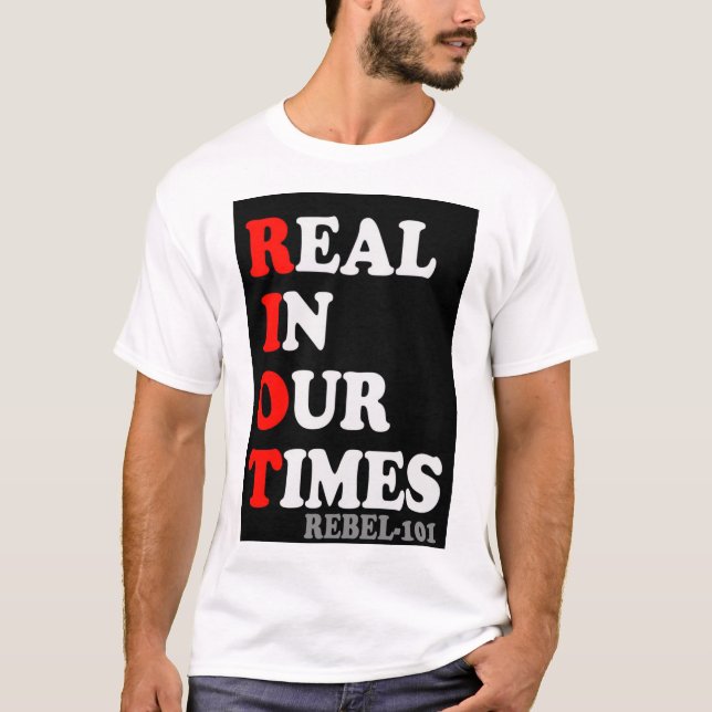 Camiseta Real em nosso T das épocas (Frente)
