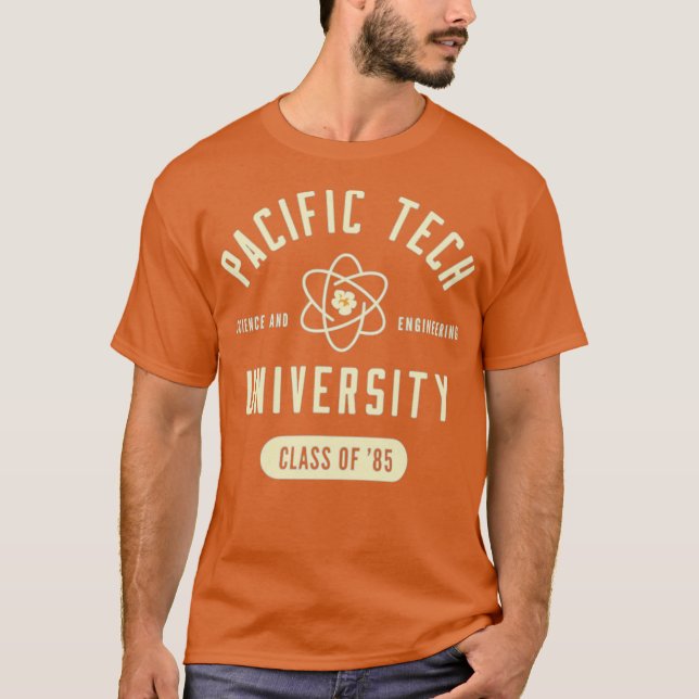 Camiseta Real Genius - Universidade de Tecnologia do Pacífi (Frente)