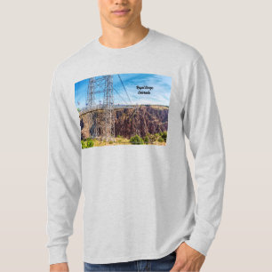 Camiseta Real Gorge Bridge Side View Men's Long Sleeve
