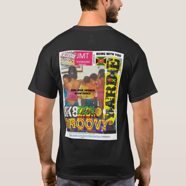 Camiseta REAL HOMENS LENTO DANCE T-Shirt Básico Escuro (Verso)