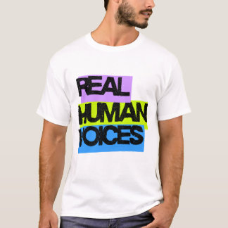 Camiseta Real HUMAN Voices - Sem AI Permitido