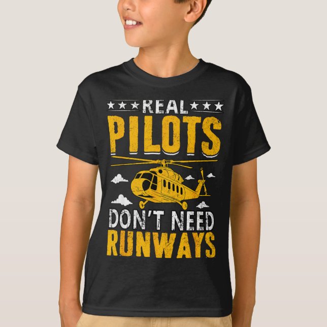 Camiseta Real Lots Don't Need Runways  (Frente)