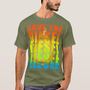 Camiseta Real Men dirige canos de Diesel Loud salvam vidas