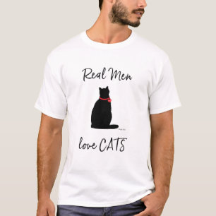 Camiseta Real-Men-Love-Cats, Graphic Legal
