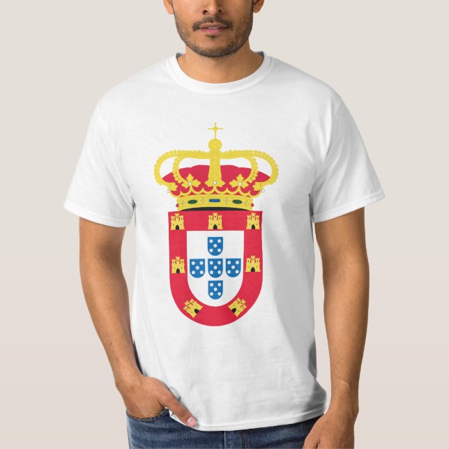 Camiseta Real, real, real! Viva Portugal (Frente)