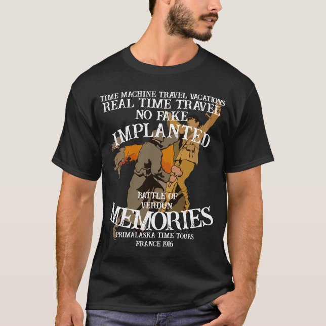 Camiseta Real Time Machine Travel Verdun 1916 (Frente)