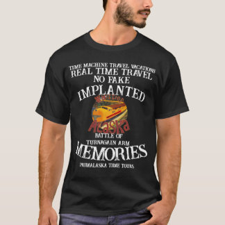 Camiseta Real Time Machine Travel Whittier Alaska AK