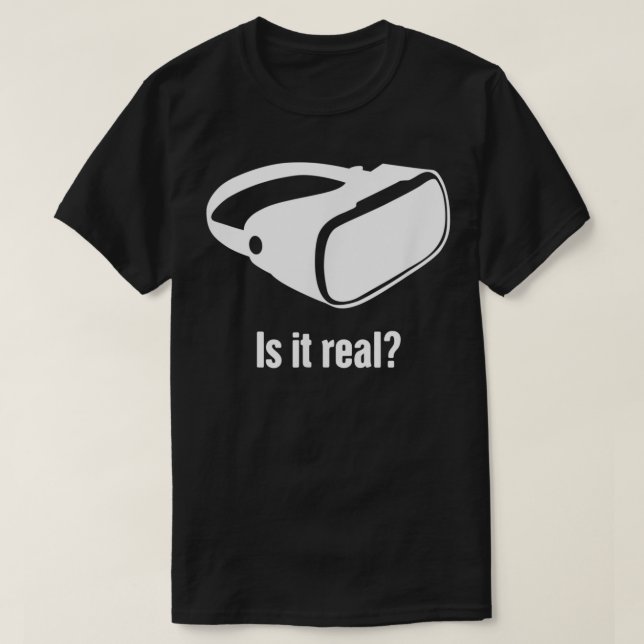 Camiseta Real VR Developer & Gamer Realidade Virtual (Frente do Design)