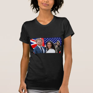 Camiseta Real Wedding Harry e Meghan Almirante Secreto