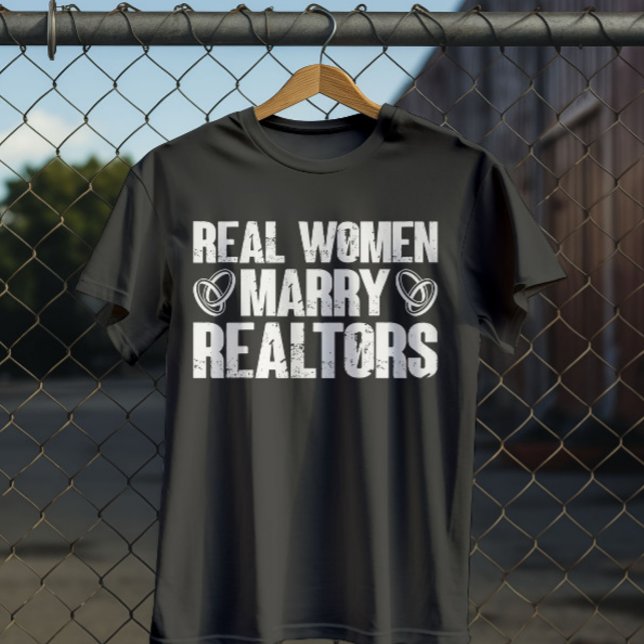 Camiseta Real Women Casado Realtors Imóveis Imóveis Imóveis (Criador carregado)