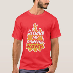 Camiseta REALCE MEUS FOGOS BONFIRE BABY Bonfire Cara