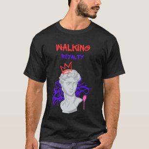 Camiseta Realeza Andante Estátua Grega Mitologia Escultura
