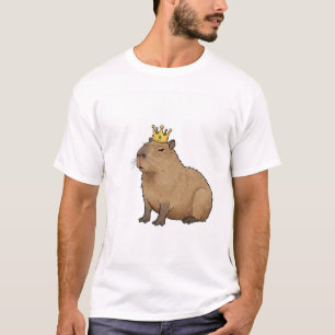 Camiseta Realeza de Capivara: O Rei do Descontração.