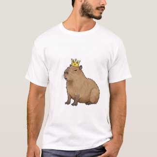 Camiseta Realeza de Capivara: O Rei do Descontração.