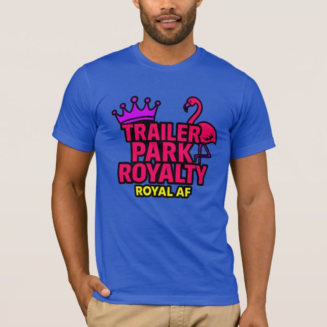 Camiseta Realeza do Parque de Reboques (Frente)