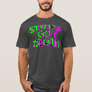 Camiseta Realidade de Saída do Carimbo 60s Protesto Contra 