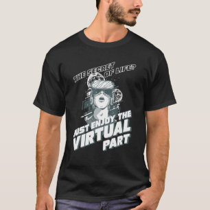 Camiseta Realidade Virtual VR Amor Realidade Aumentada AR A