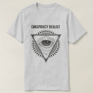 Camiseta Realista da Conspiração