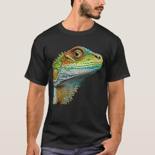 Camiseta Realista Lizard Iguana