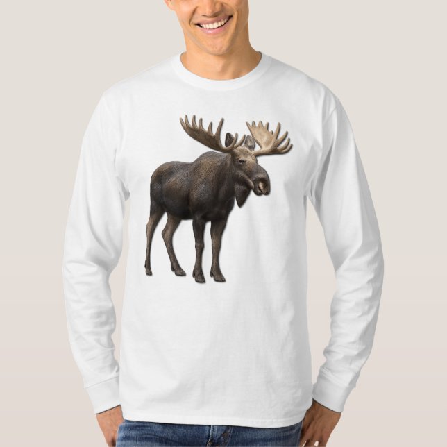 CAMISETA REALISTIC MOOSE DESIGN. SAMER BRASIL (Frente)