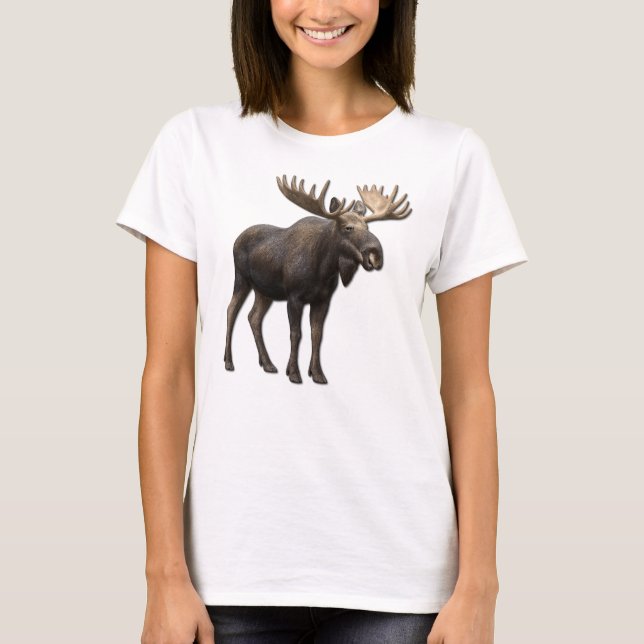 CAMISETA REALISTIC MOOSE DESIGN. SAMER BRASIL (Frente)