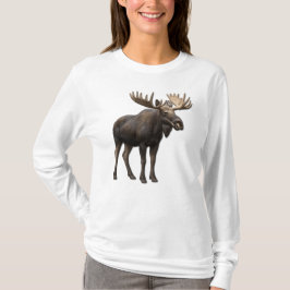 CAMISETA REALISTIC MOOSE DESIGN. SAMER BRASIL