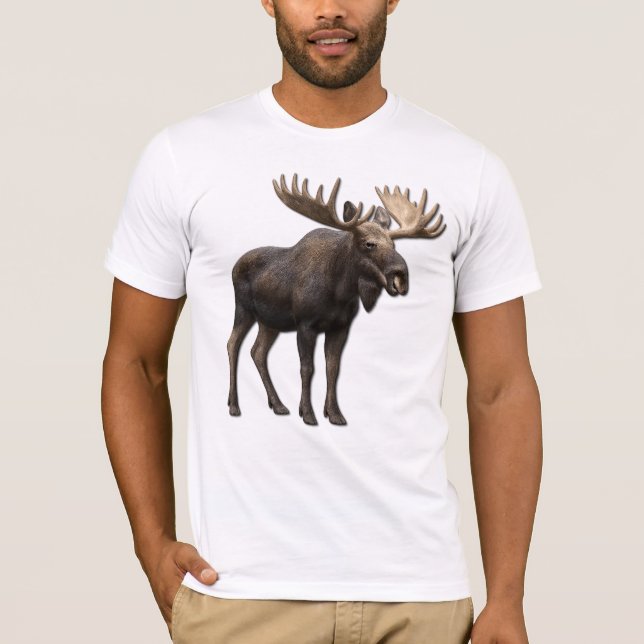 CAMISETA REALISTIC MOOSE DESIGN. SAMER BRASIL (Frente)