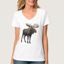 CAMISETA REALISTIC MOOSE DESIGN. SAMER BRASIL