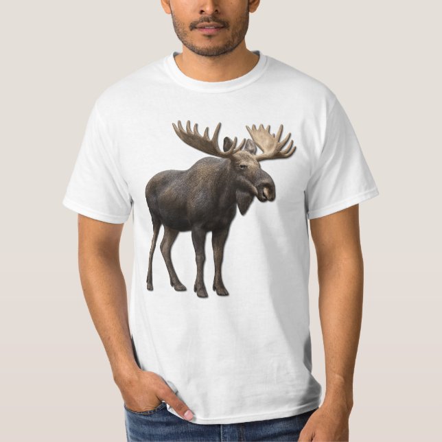 CAMISETA REALISTIC MOOSE DESIGN. SAMER BRASIL (Frente)