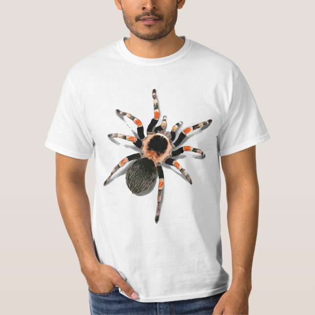 Camiseta Realistic Red Knee Tarantula  (Frente)