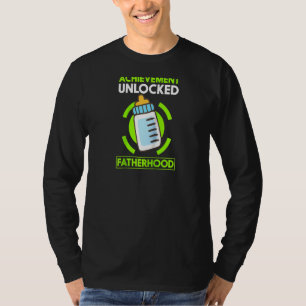 Camiseta Realização de Raglan, Pai Engraçado da Festa sem B