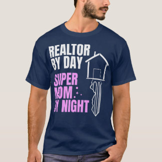 Camiseta Realizador De Mulheres Por Dia Super Mãe De Noite 