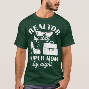 Camiseta Realizador De Mulheres Por Dia Super Mãe De Noite
