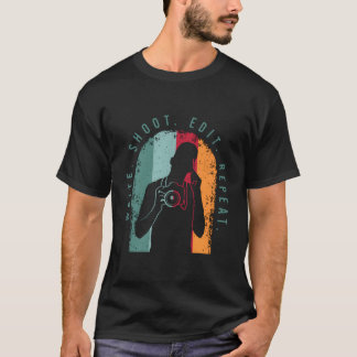 Camiseta Realizador De Um Diretor De Cinema Ou Editor De Fi