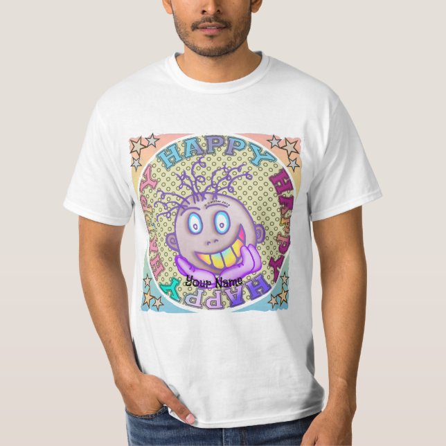 Camiseta Really Happy Face (Frente)